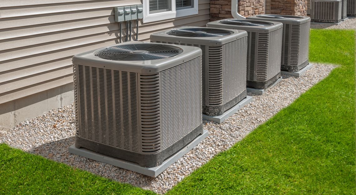 Outdoor,Air,Conditioning,And,Heat,Pump,Units