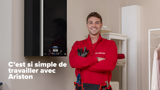 C&#8217;est si simple de travailler avec Ariston