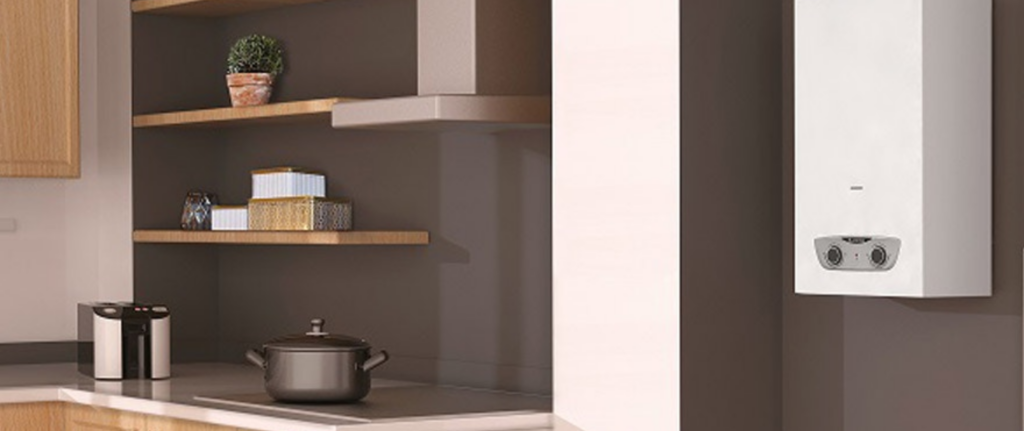 water heater gas ariston diletakkan di dapur