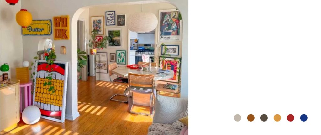 Ruang dengan bukaan yang memasukkan cahaya alami