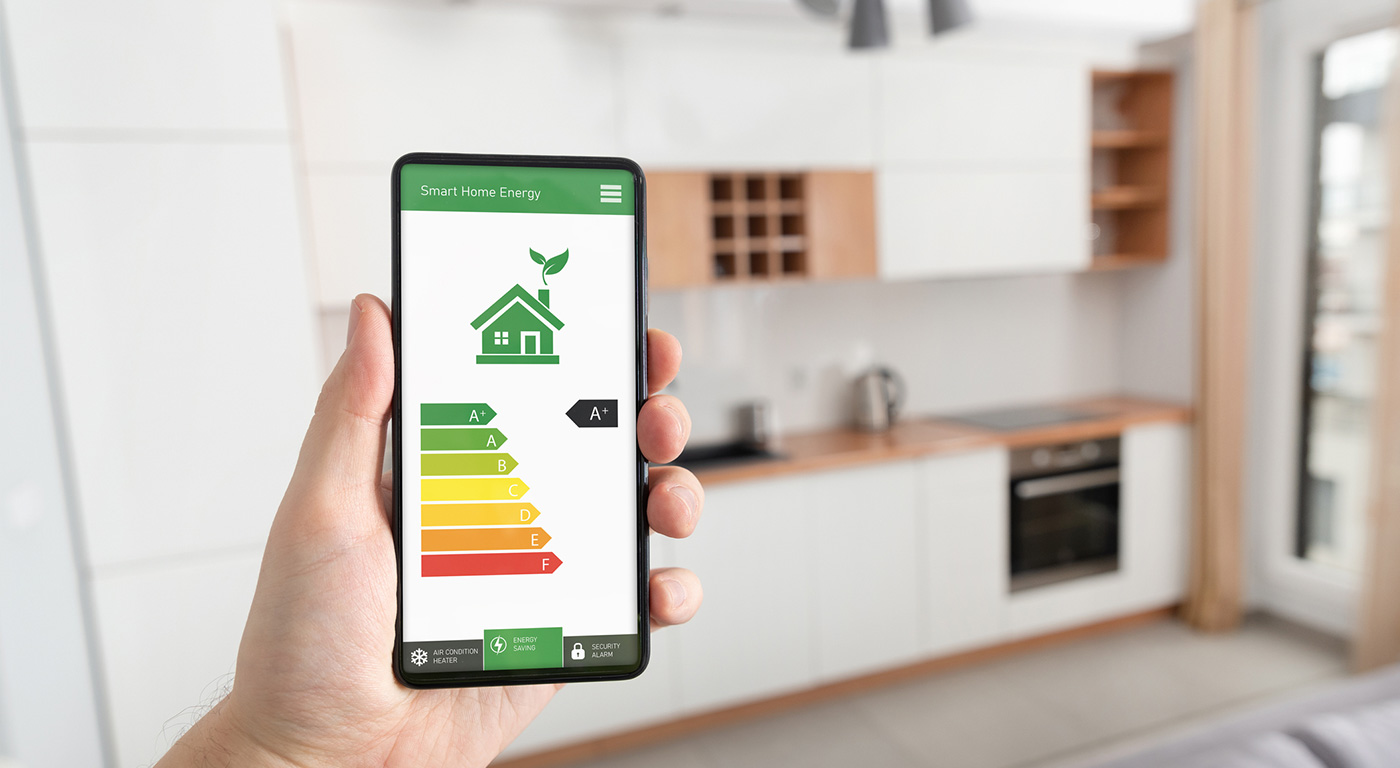 Aplicatie care ilustreaza eficienta energetica a casei