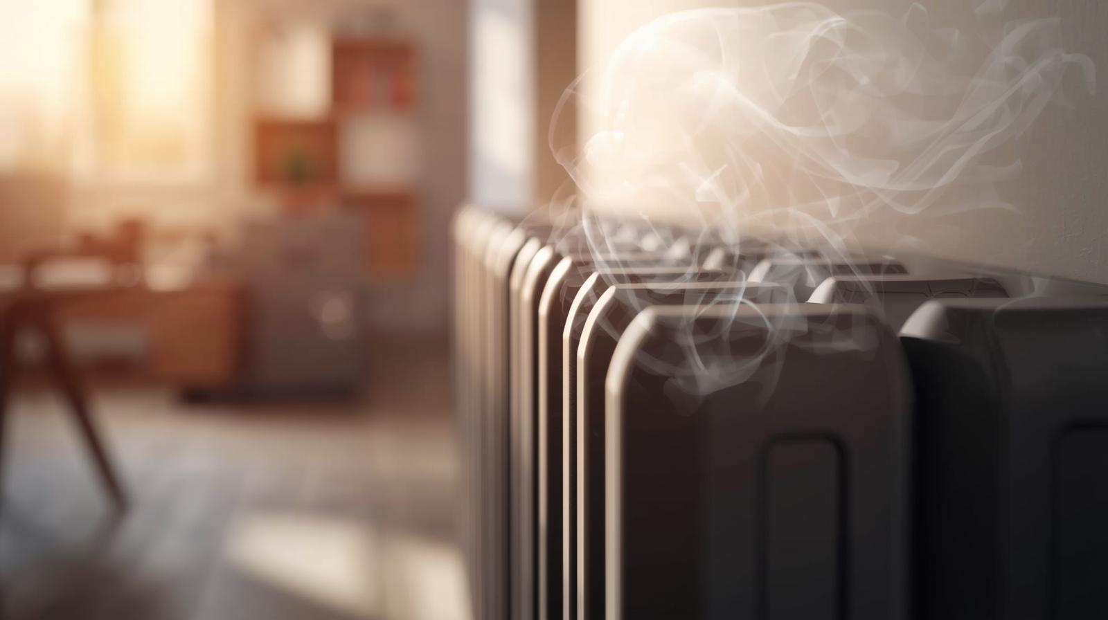 imagen para ilustrar el articulo _¿A qué temperatura debe estar el agua de los radiadores__. realista