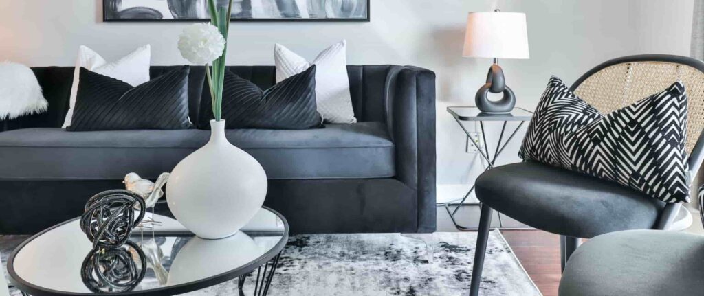 ruang tamu modern minimalis mewah