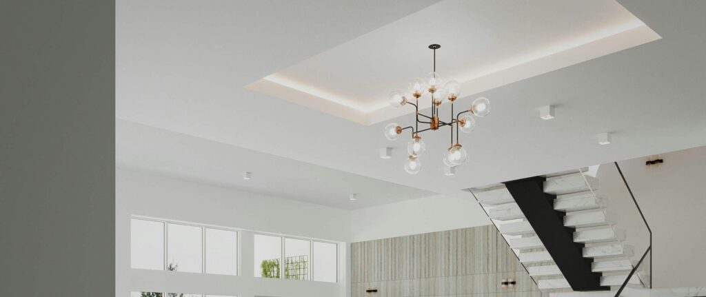 desain interior ruangan warna putih