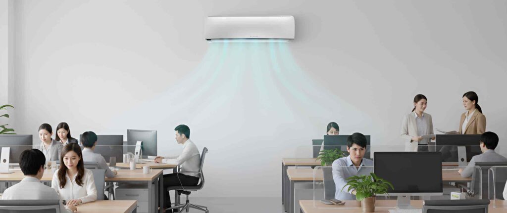 Ruang kerja ber-AC
