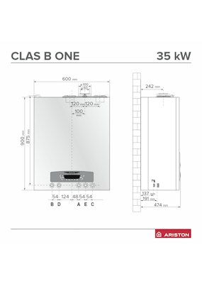 ariston clas b one 35kw schita dimensiuni_ _copy ariston clas b one 35kw schita dimensiuni_ _copy