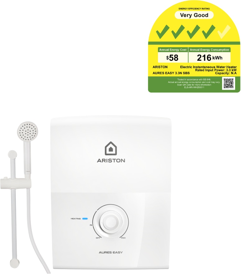 aures_easy_3.3n_sbs_electric_instantaneous_water_heater