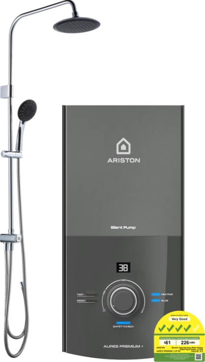 AURES PREMIUM+ PUMP & RAINSHOWER 