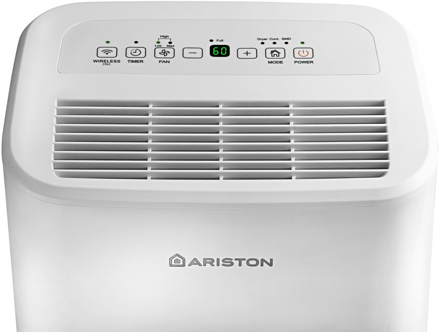 Ariston DEOS 16 S NET przenośny osuszacz powietrza panel